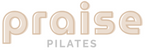 Praise Pilates logo on a white background